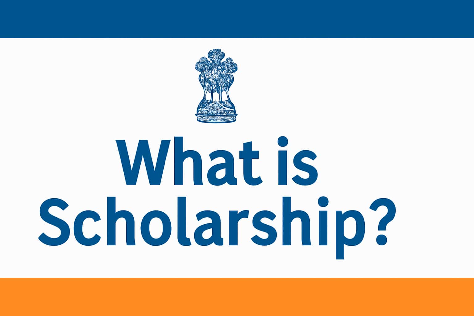 What is Scholarship?